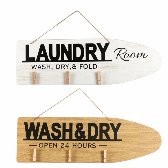 Set Ironing Board-Shaped Laundry Room Decor Clips - Picture 1 of 6